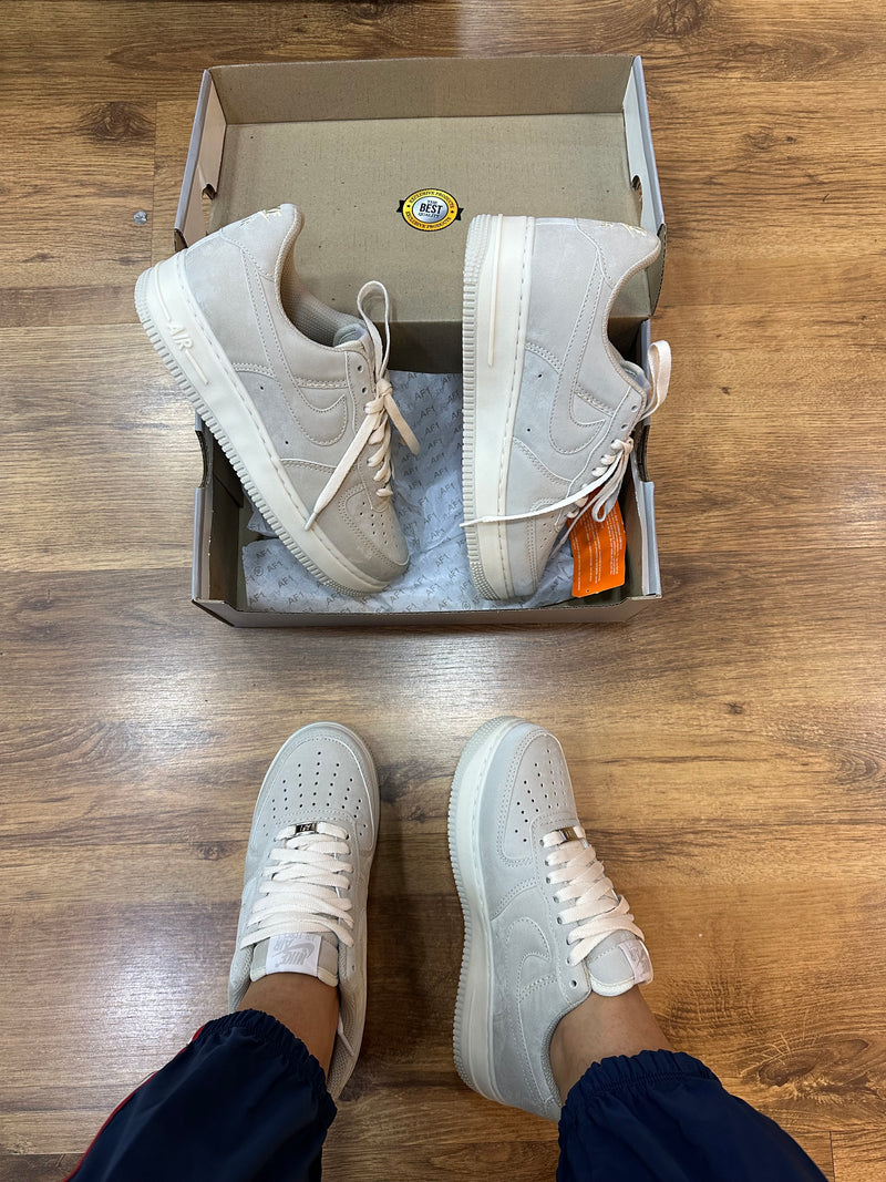 Air Force 1 pérola aveludado