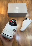 Air Force 1 Branco Preto e Cinza