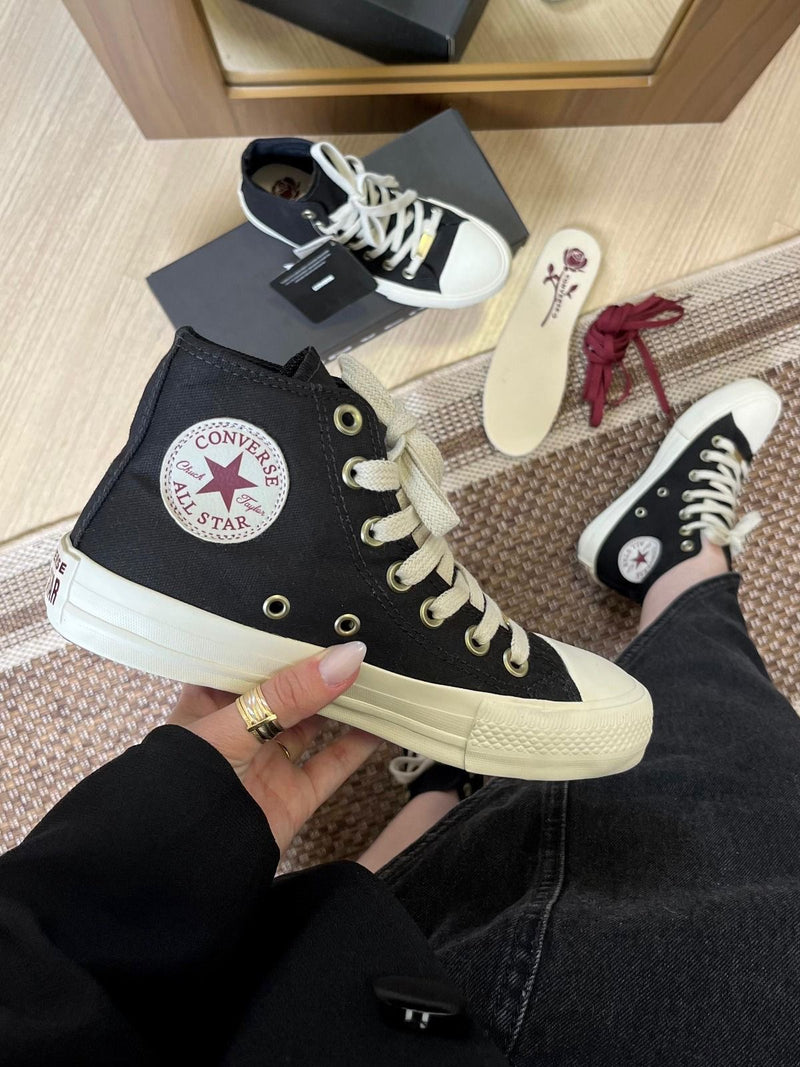 Tênis All Star Cano Alto Bem me quer