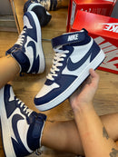 Tênis Nike Borough Branco/Azul Marinho