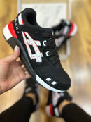 Tênis Asics gel lyte III Preto Vermelho