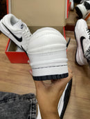 Dunk low twist Branco/Preto