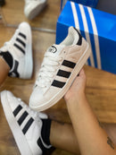 Adidas Campus Branco/Preto Premium