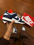Dunk Low Branco Marinho Premium