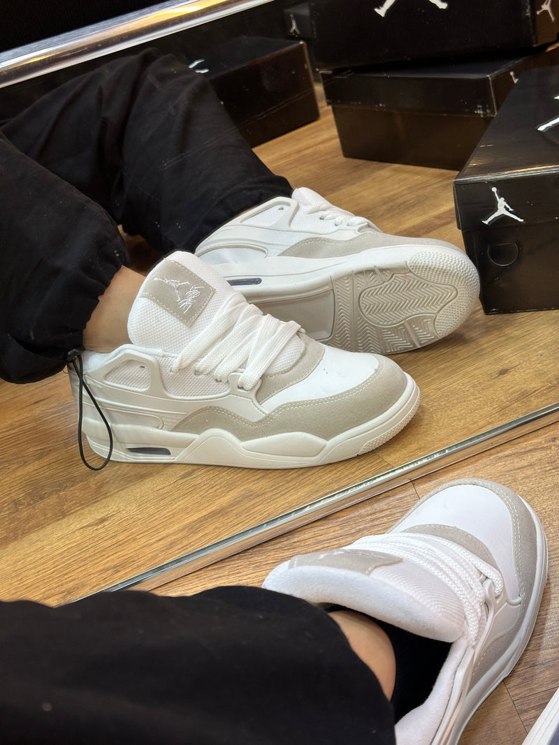 Nike Air Jordan 4RM Branco Bege