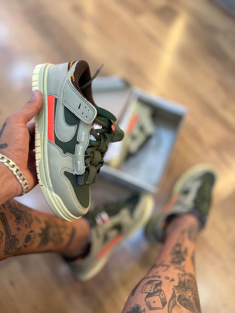 Nike Jumbo Verde Laranja