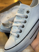 All Star Branco/Preto Courino