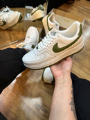 Air Force 1 Branco/verde musgo