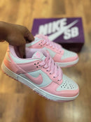 Dunk Low Rosa e Branco premium
