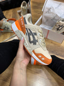 Tênis Asics gel lyte III Bege Laranja