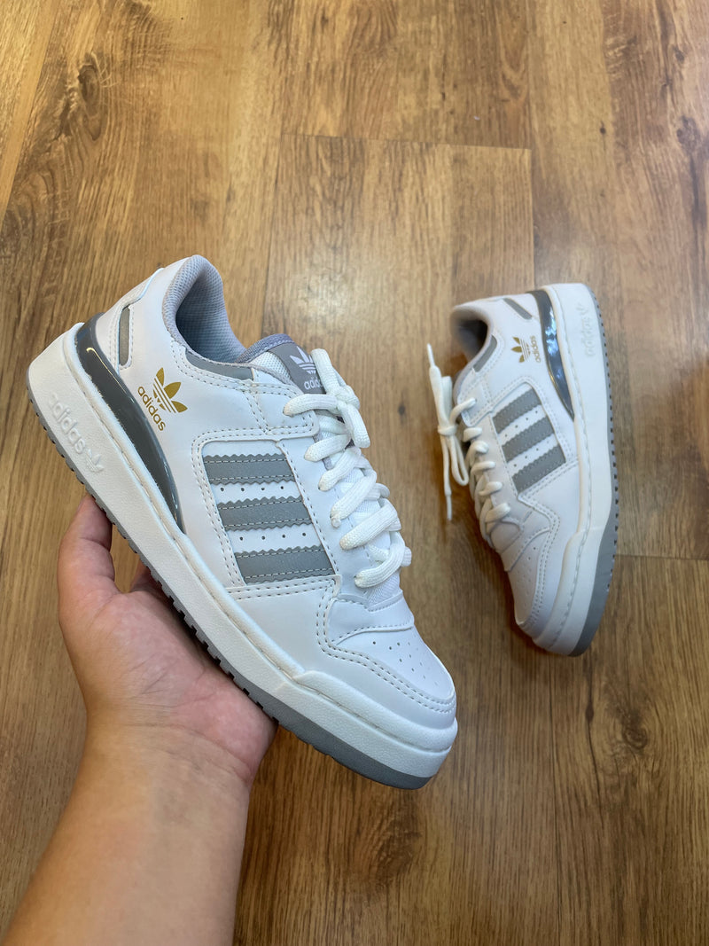 Adidas Fórum Branco/Cinza