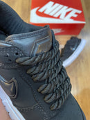 Dunk low twist preto/branco premium