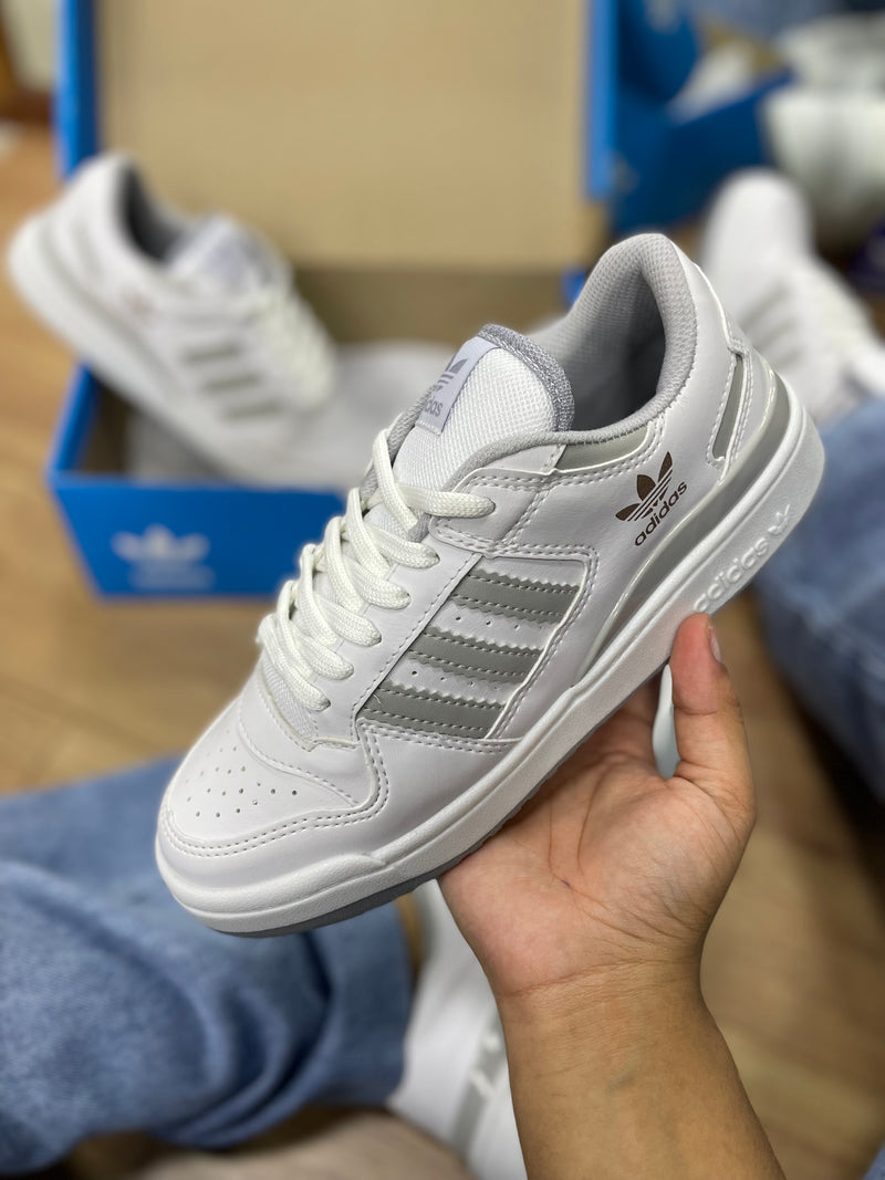 Adidas Fórum Branco/Cinza
