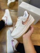 Air Force 1 off white rosa cintilante
