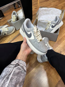 Air Force 1 cinza branco grafite