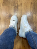 Air Force 1 Branco Bege Frutacor