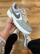 Air Force 1 cinza branco grafite