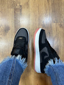 Air Force 1 Preto Cinza Rose