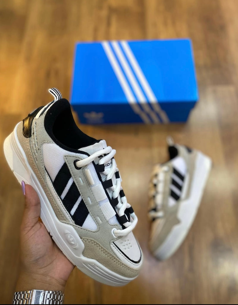 Tênis Adi2000 Branco Bege Preto