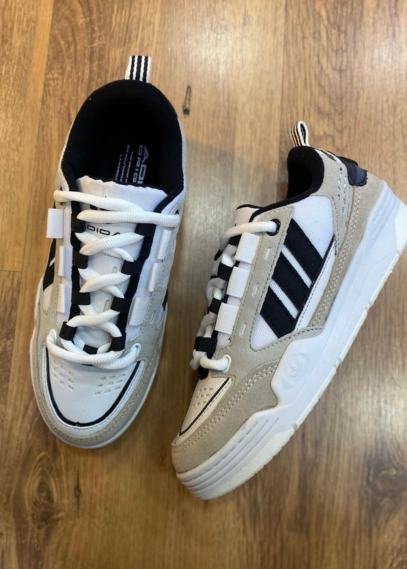 Tênis Adi2000 Branco Bege Preto
