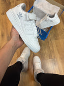 Adidas Fórum Branco com velcro removível