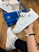Adidas Fórum Branco com velcro removível