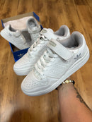 Adidas Fórum Branco com velcro removível