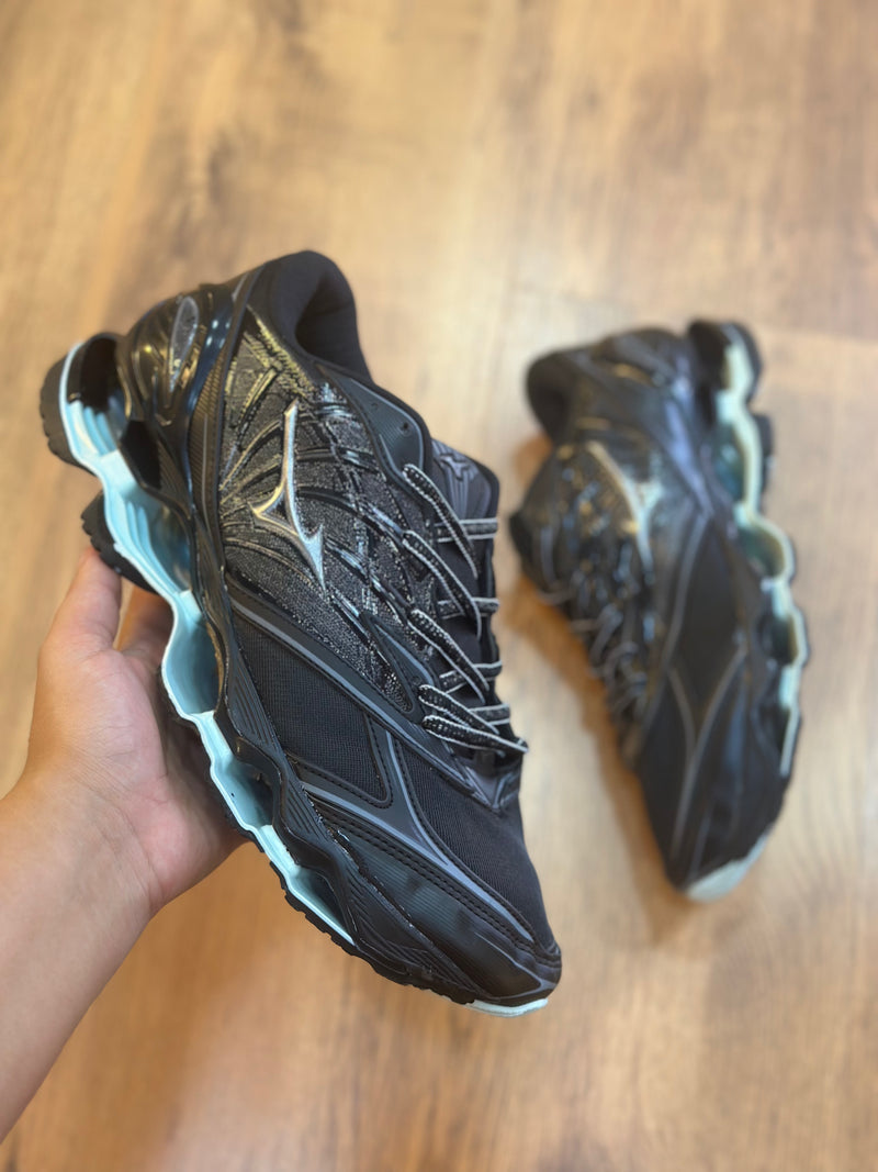 Mizuno Pro 8 Preto e Azul